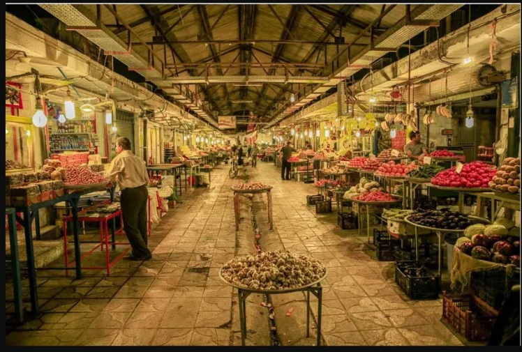 ساماندهي و زیبا سازی بازار مرکزی بوشهر