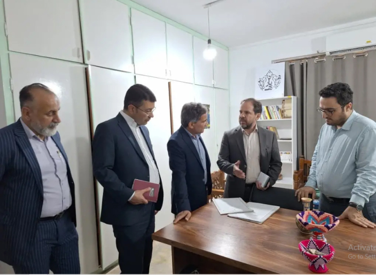 بازدید معاون آموزشی دانشگاه جامع علمی‌کاربردی کشور از مرکز آموزش علمی‌کاربردی اتاق اصناف بوشهر