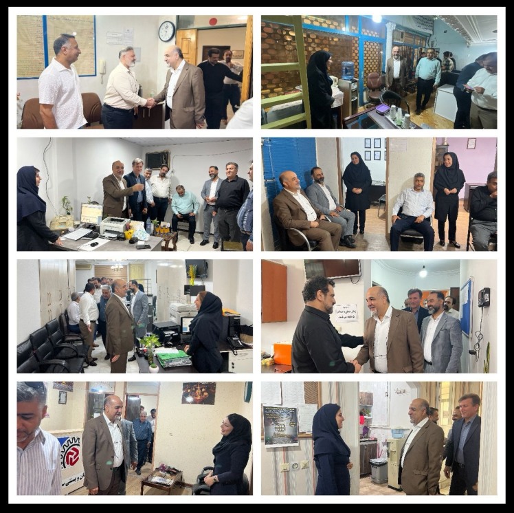 ادامه بازدید رئیس اتاق اصناف مرکز استان بوشهر از اتحادیه‌های صنفی