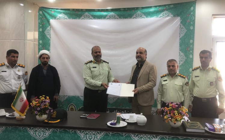 نشست مسئولان سازمانهای صنفی شهرستان بوشهربافرماندهان نیروی انتظامی استان