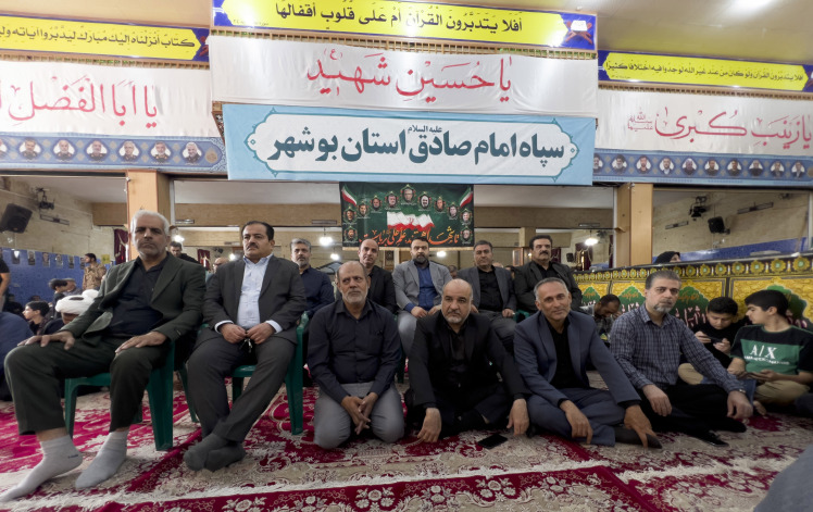 دیدار با آیت الله حسینی بوشهری